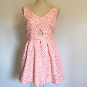 Guess Sleeveless Fit& Flare Mini Dress Sz M